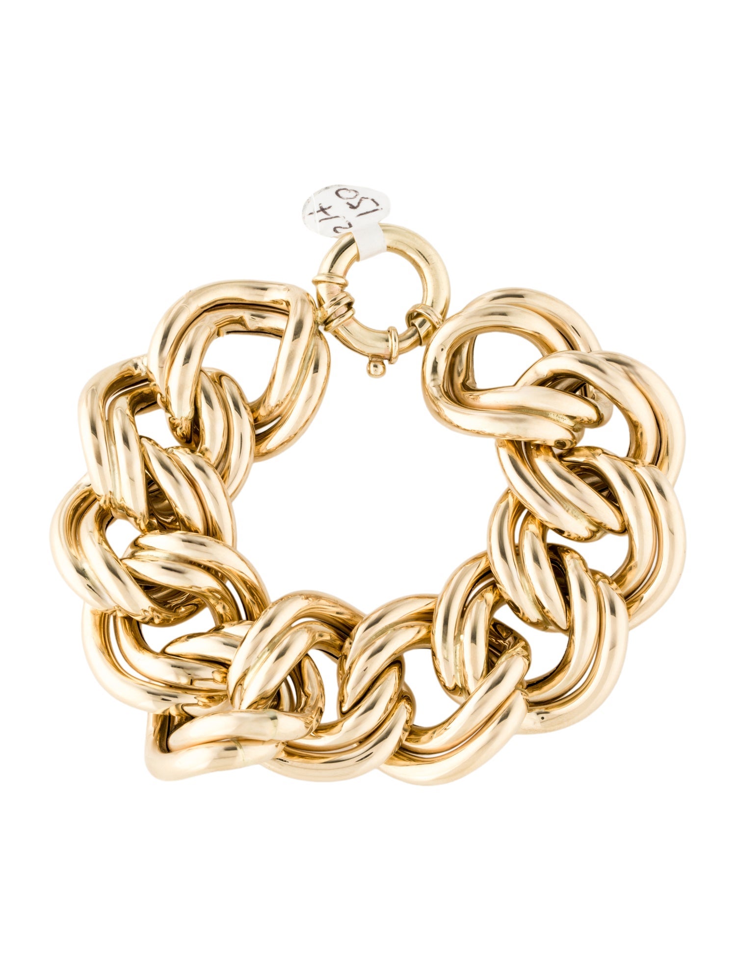 Bracelet 14K Large Link Bracelet