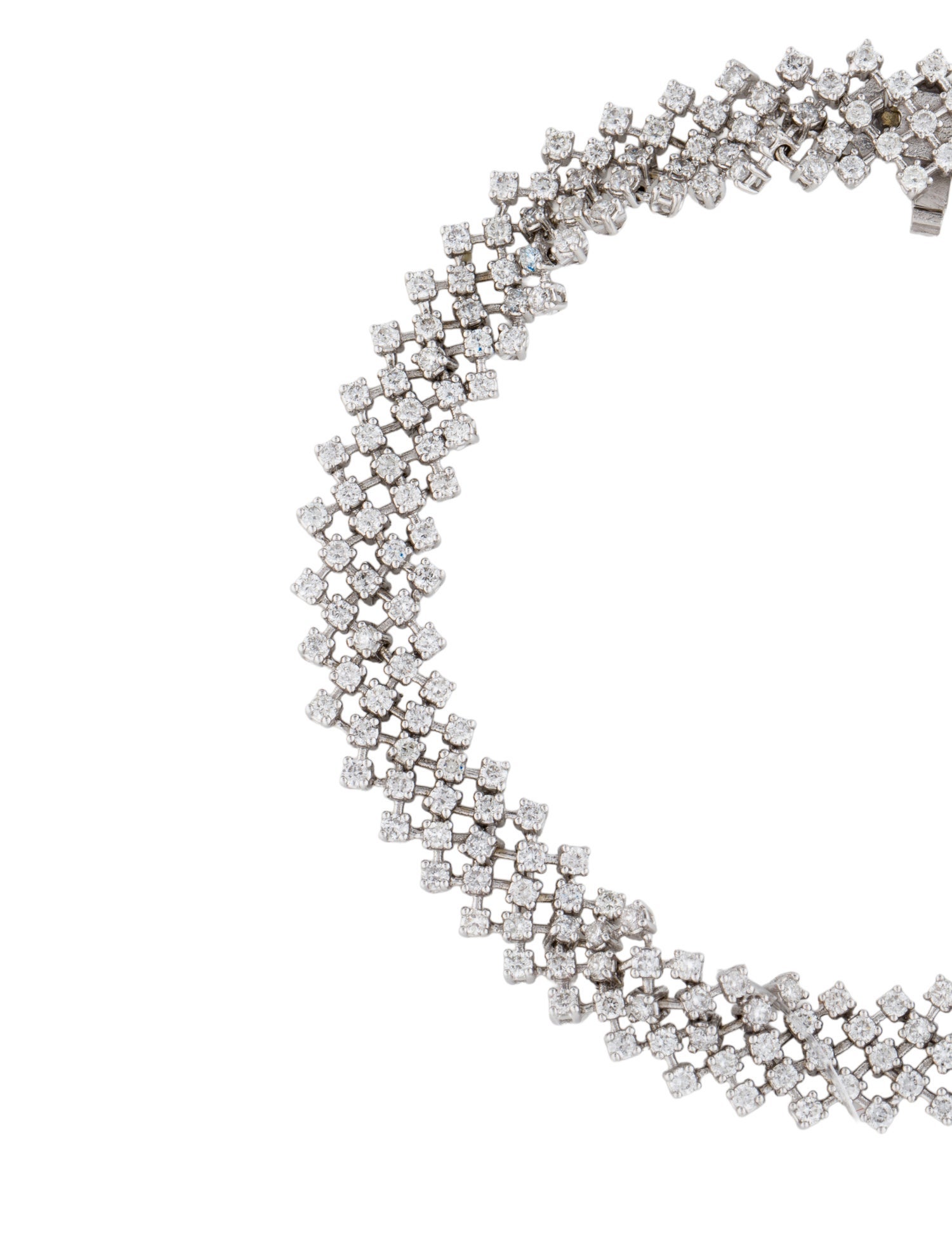 Bracelet 14K 2.75ctw Diamond Mesh Bracelet