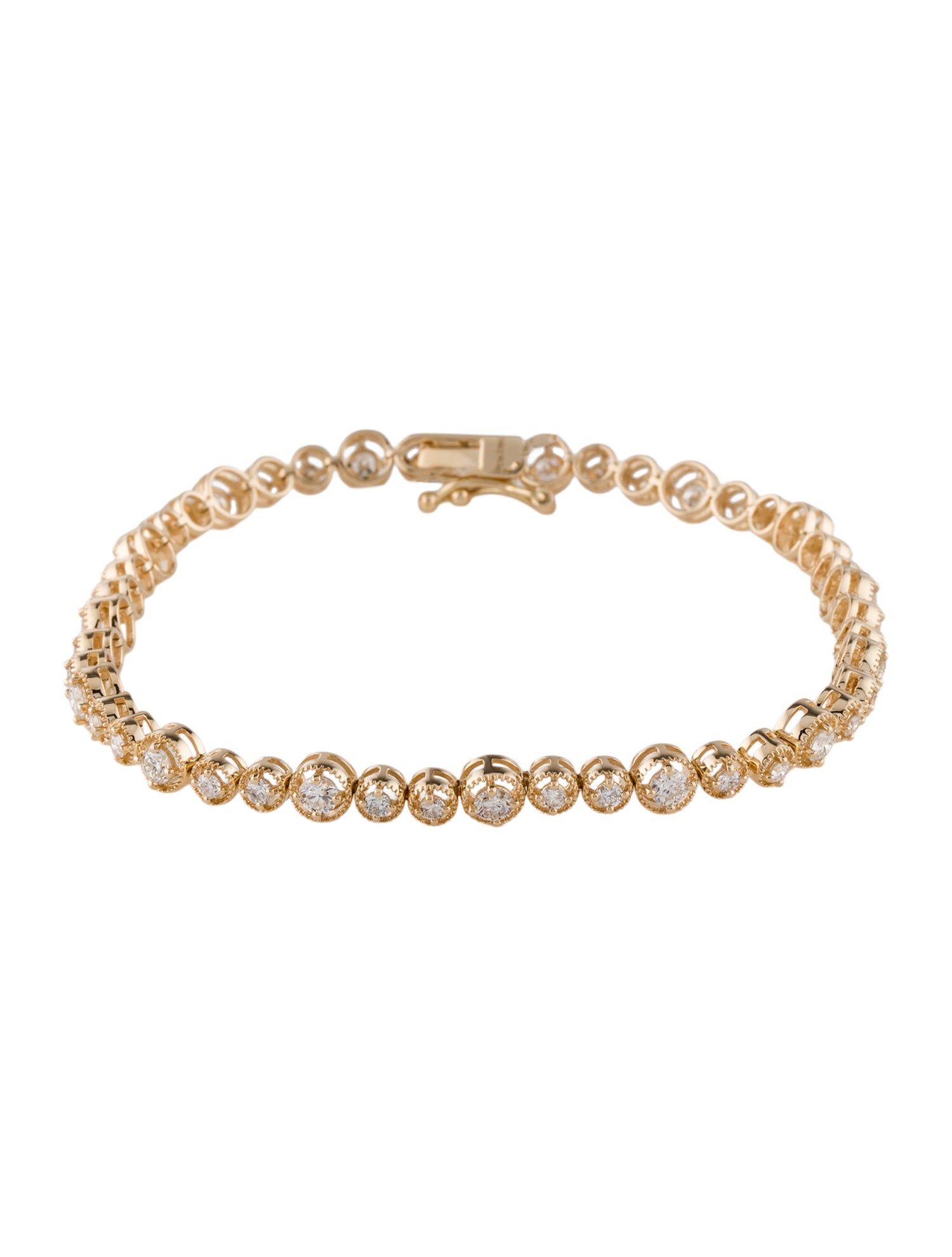 Bracelet 14K 2.00ctw Diamond Link Bracelet
