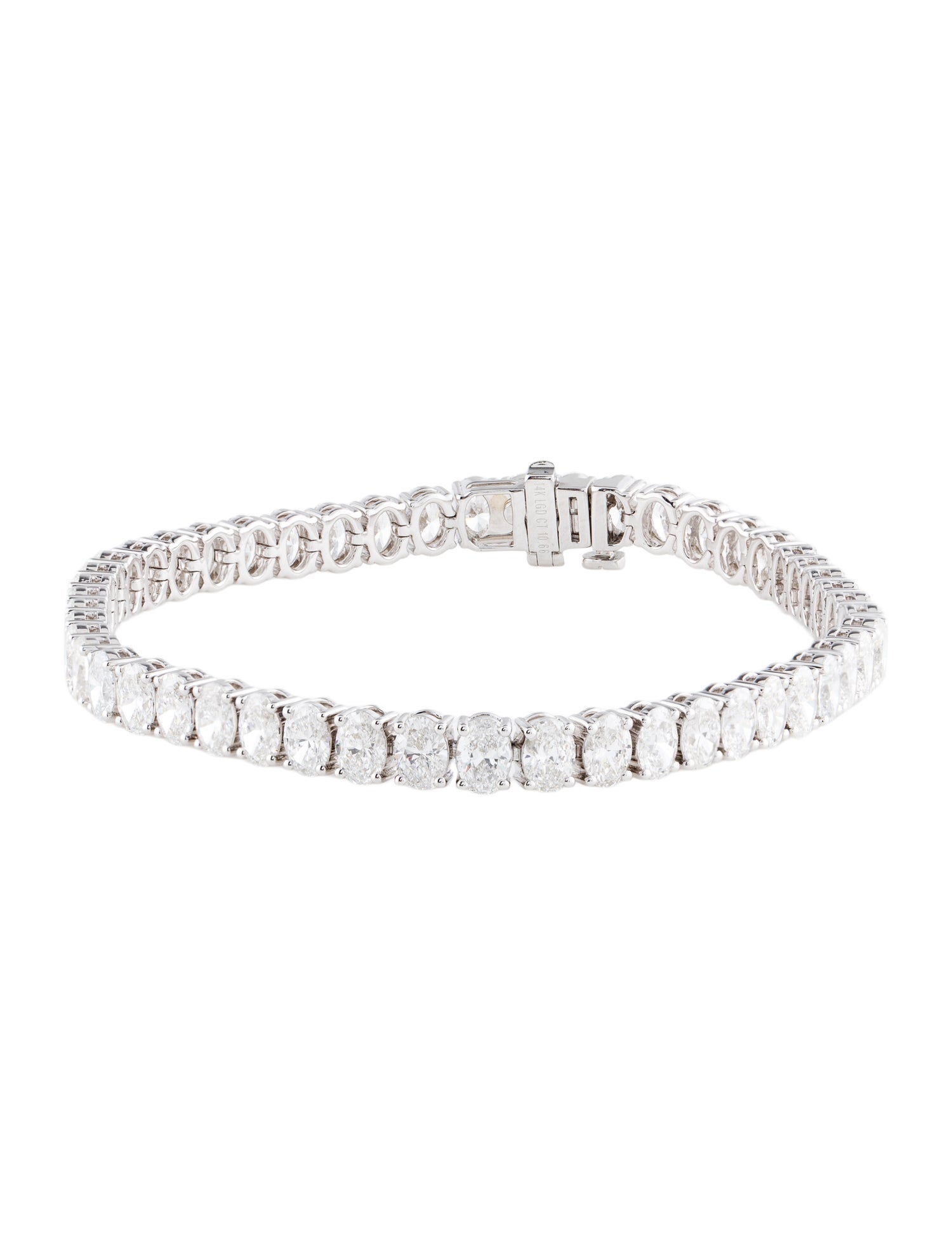 Bracelet 14K 10.66ctw Lab-Grown Diamond Tennis Bracelet