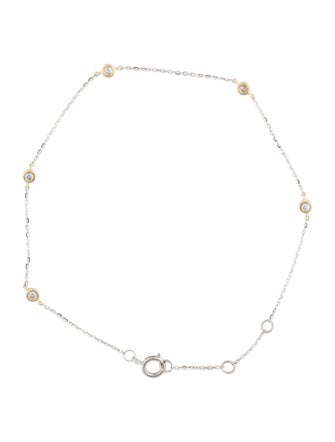 Bracelet 14K Diamond Station Bracelet