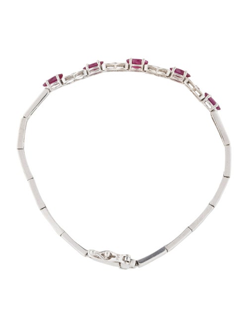 Bracelet 14K 1.15ctw Ruby & Diamond Bracelet