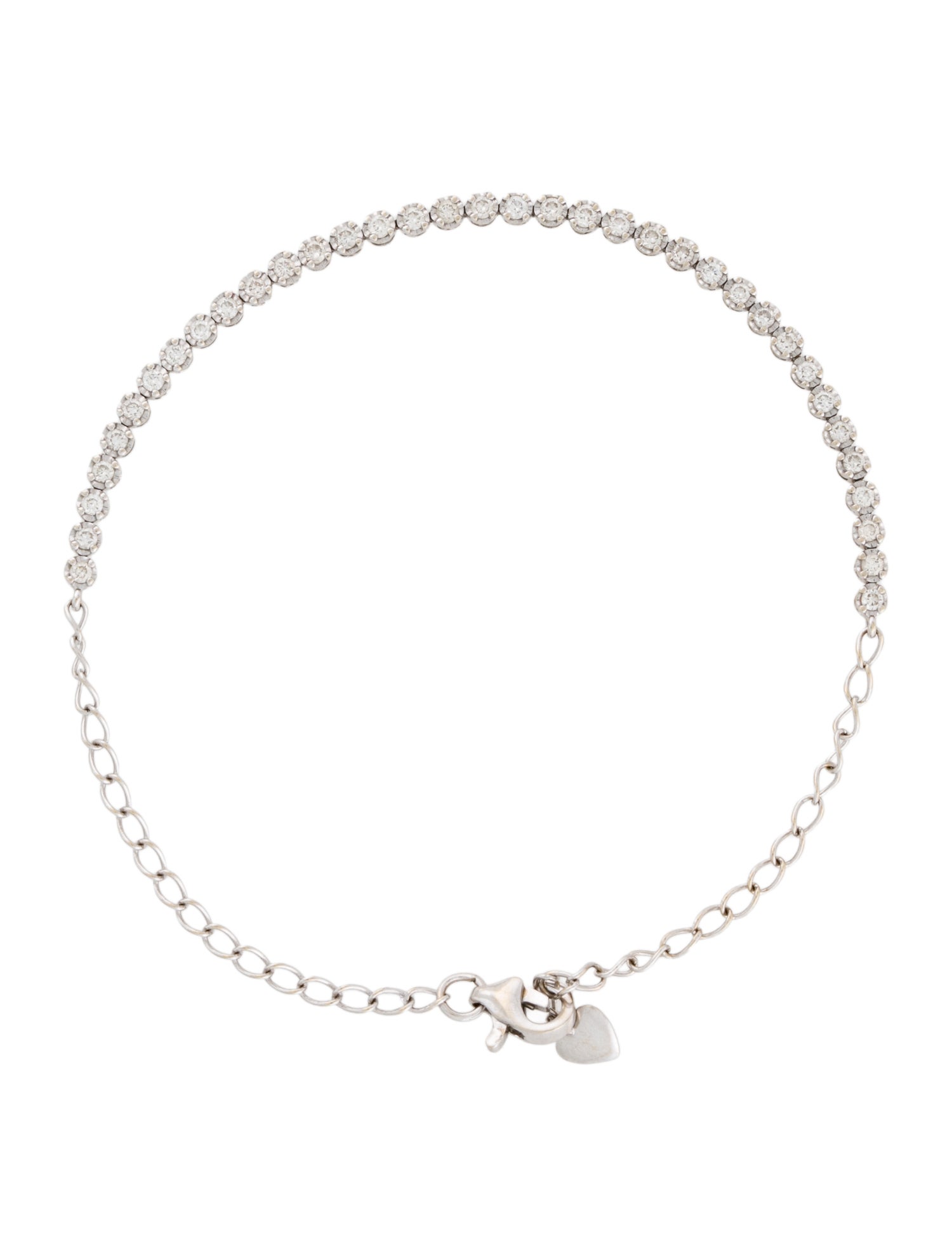 Bracelet 14K Diamond Line Bracelet