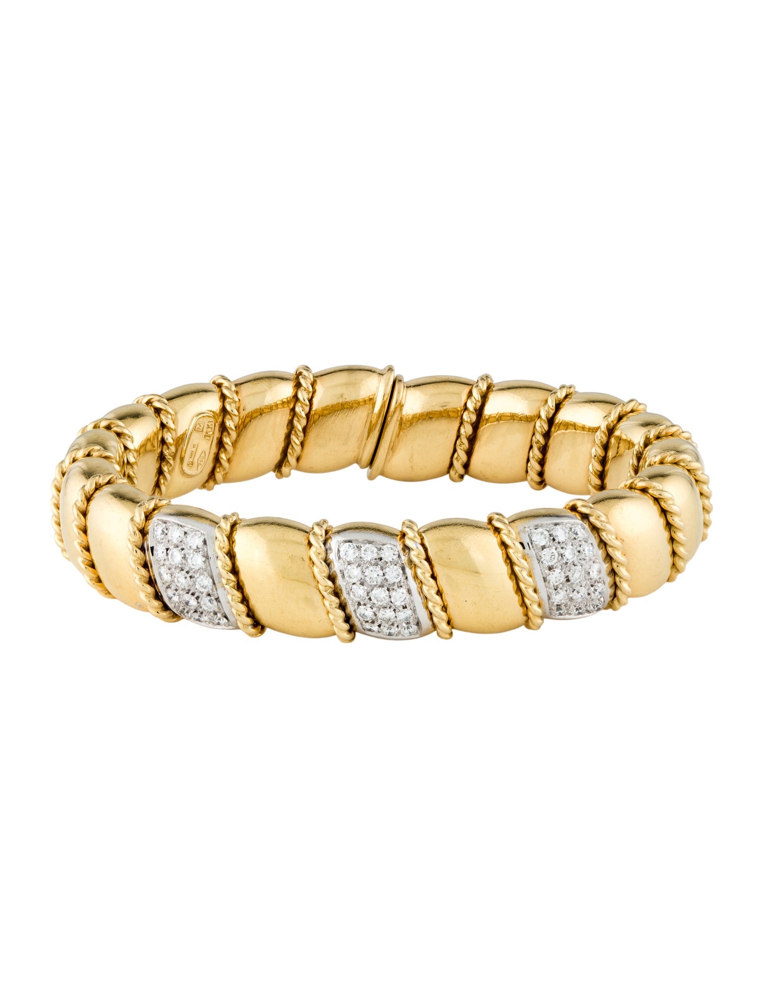 Bracelet 18K Diamond Cuff