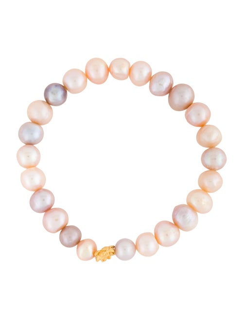 Bracelet 24K Cultured Pearl Bead Stretch Bracelet