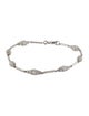 Bracelet 3.08ctw Platinum Diamond Link Bracelet