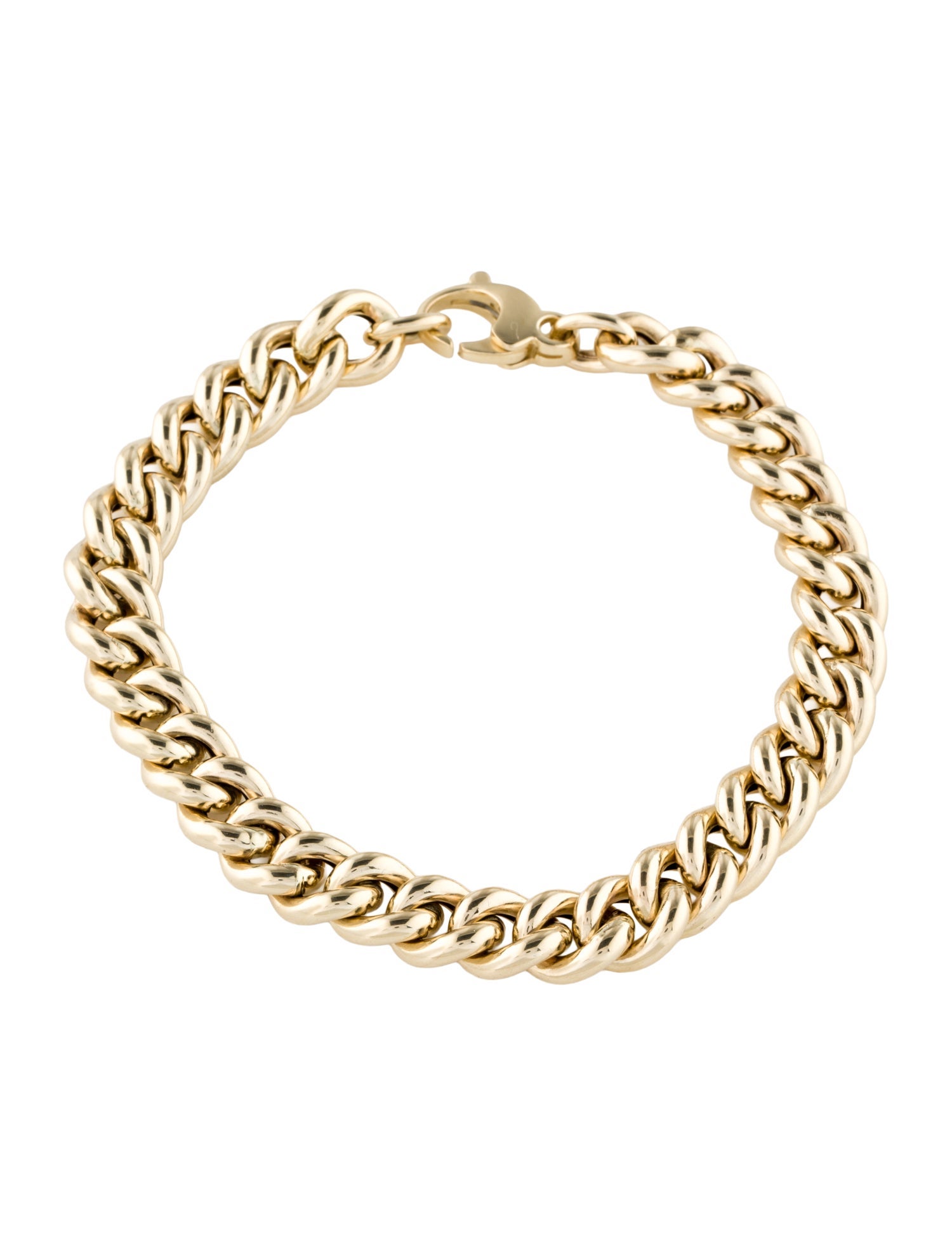 Bracelet 14K Cuban Link Bracelet