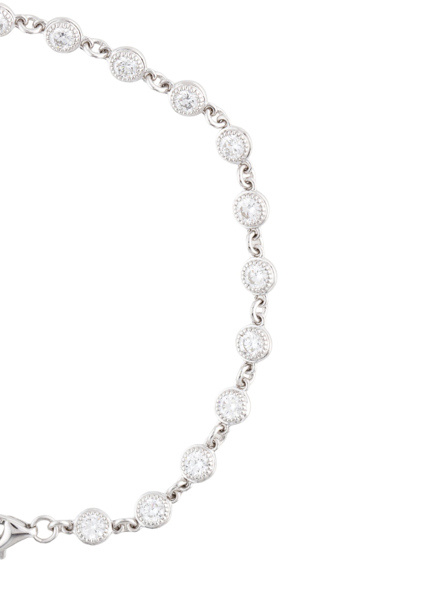 Bracelet 14K 2.00ctw Lab-Grown Diamond Link Bracelet