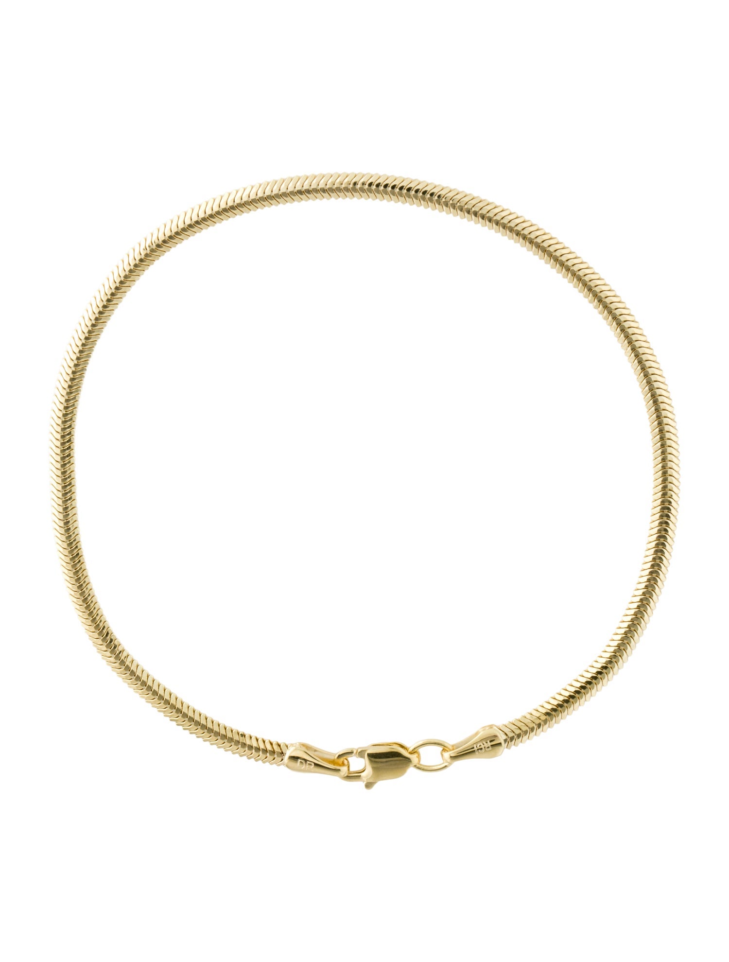 Bracelet 14K Snake Chain Link Bracelet