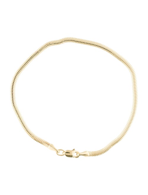 Bracelet 14K Snake Chain Link Bracelet