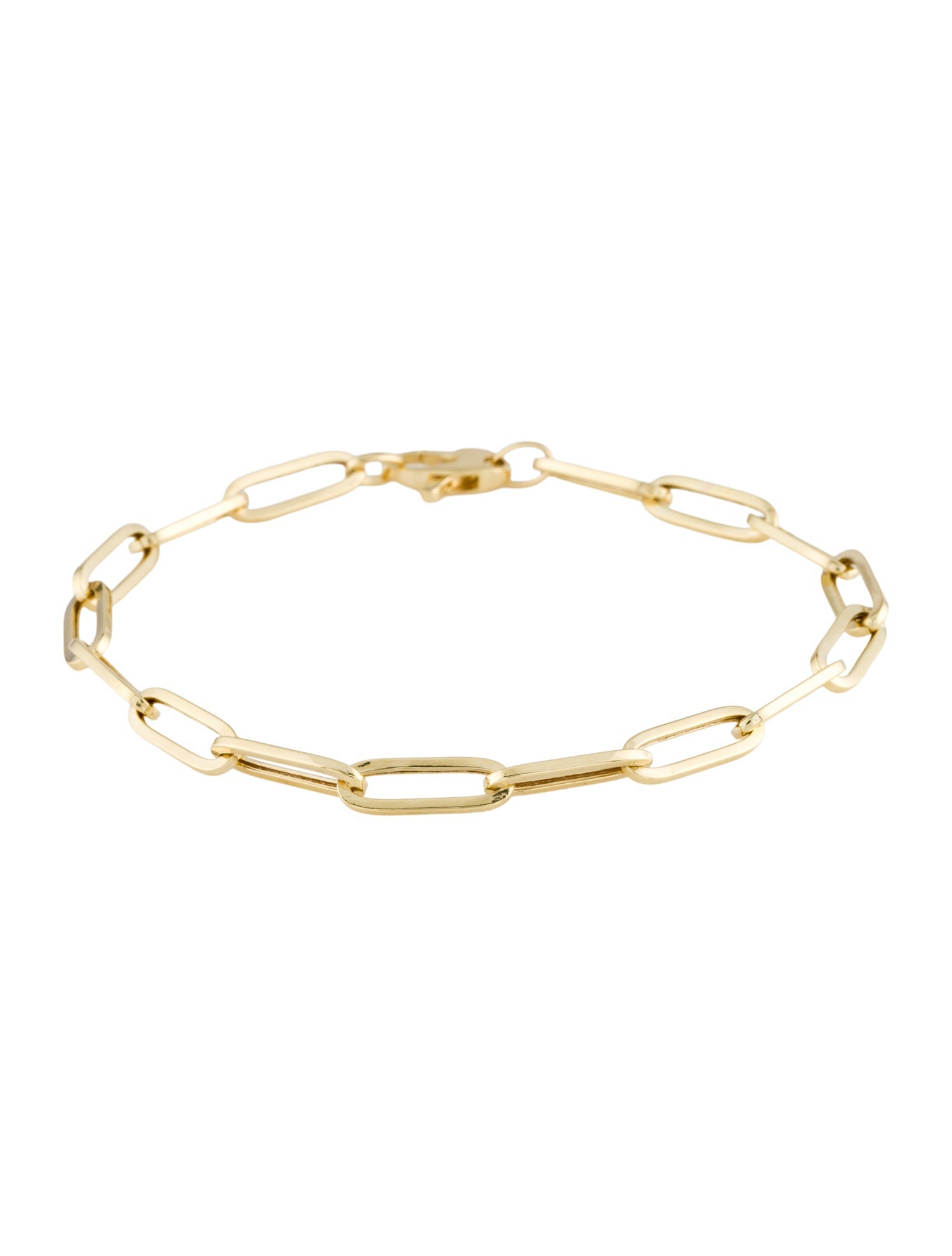 Bracelet 14K Paperclip Link Bracelet
