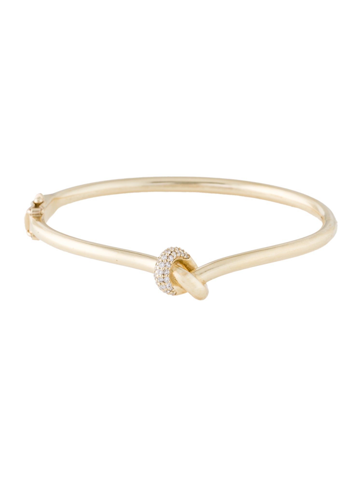 Bracelet 14K Diamond Knot Bracelet