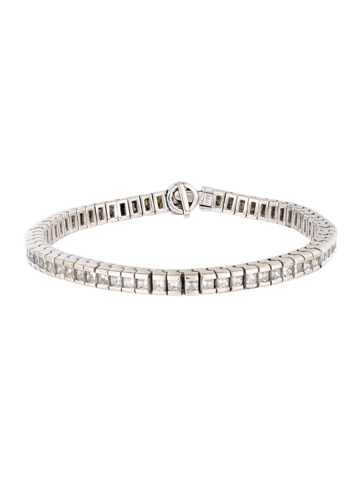 Bracelet 14K 6.27ctw Diamond Tennis Bracelet