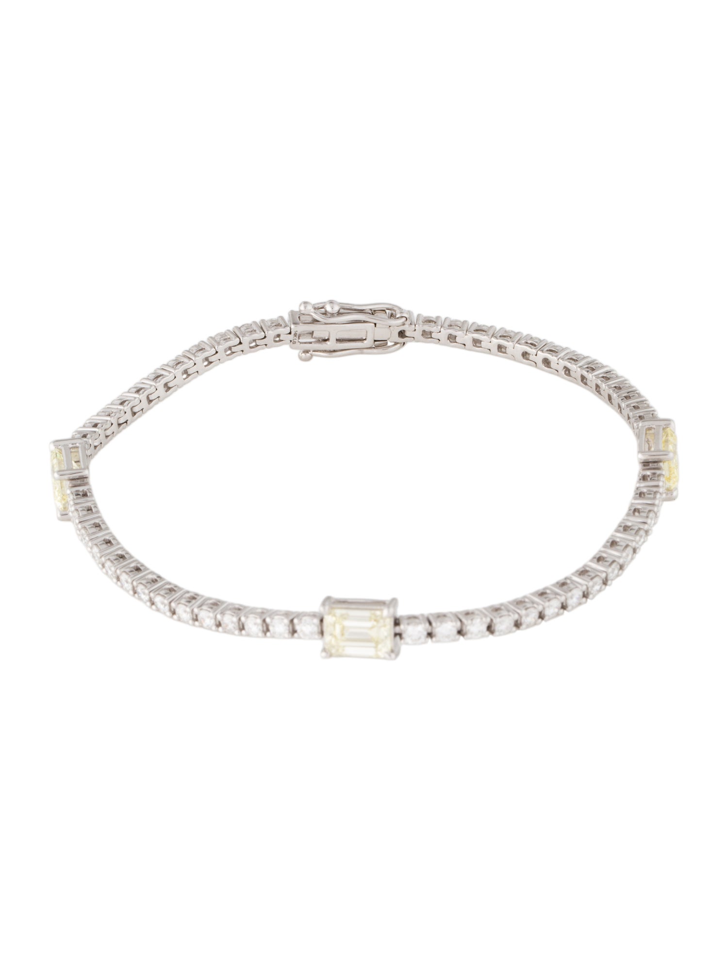 Bracelet 14K 4.14ctw Lab-Grown Diamond Link Bracelet