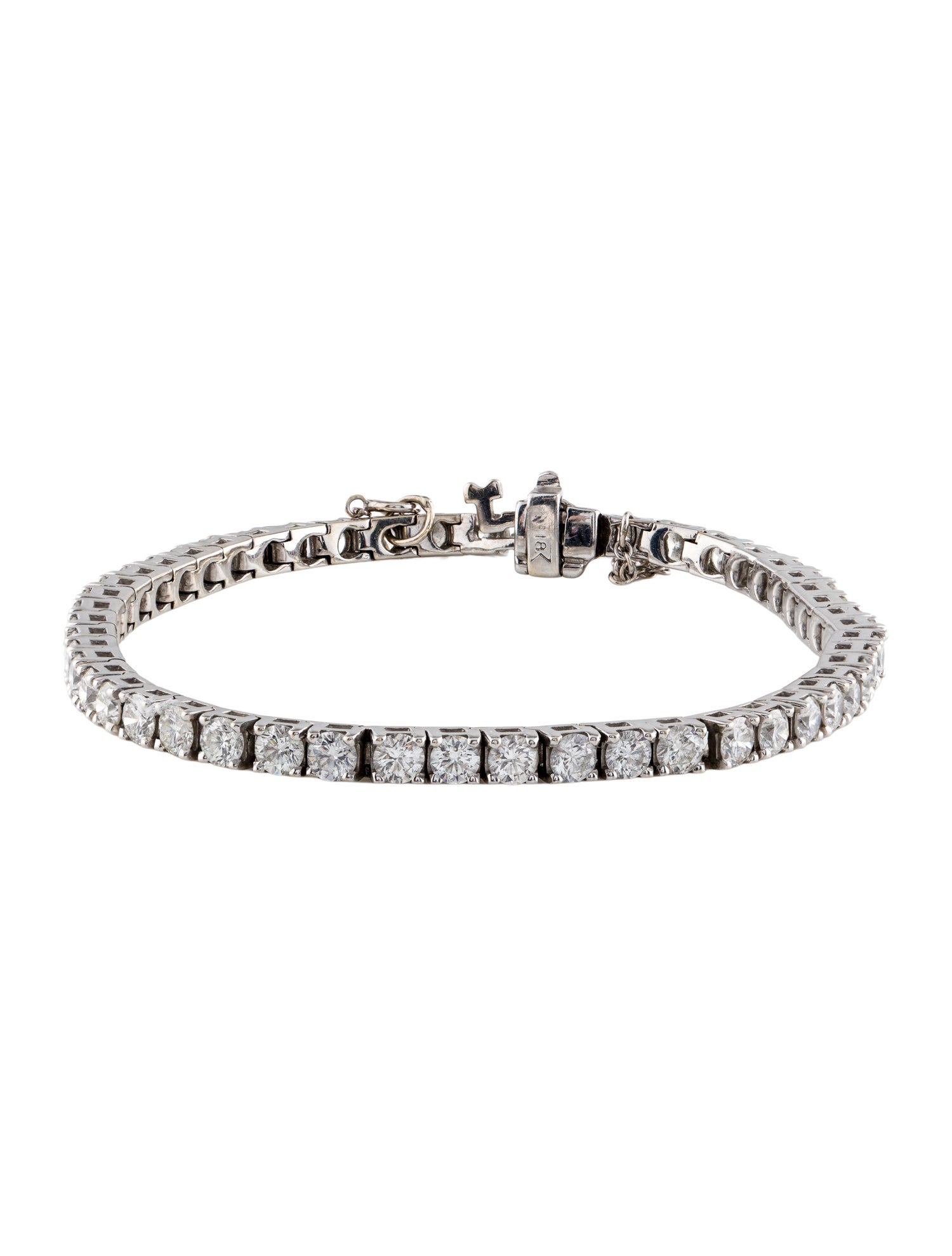Bracelet 18K 6.50ctw Diamond Tennis Bracelet
