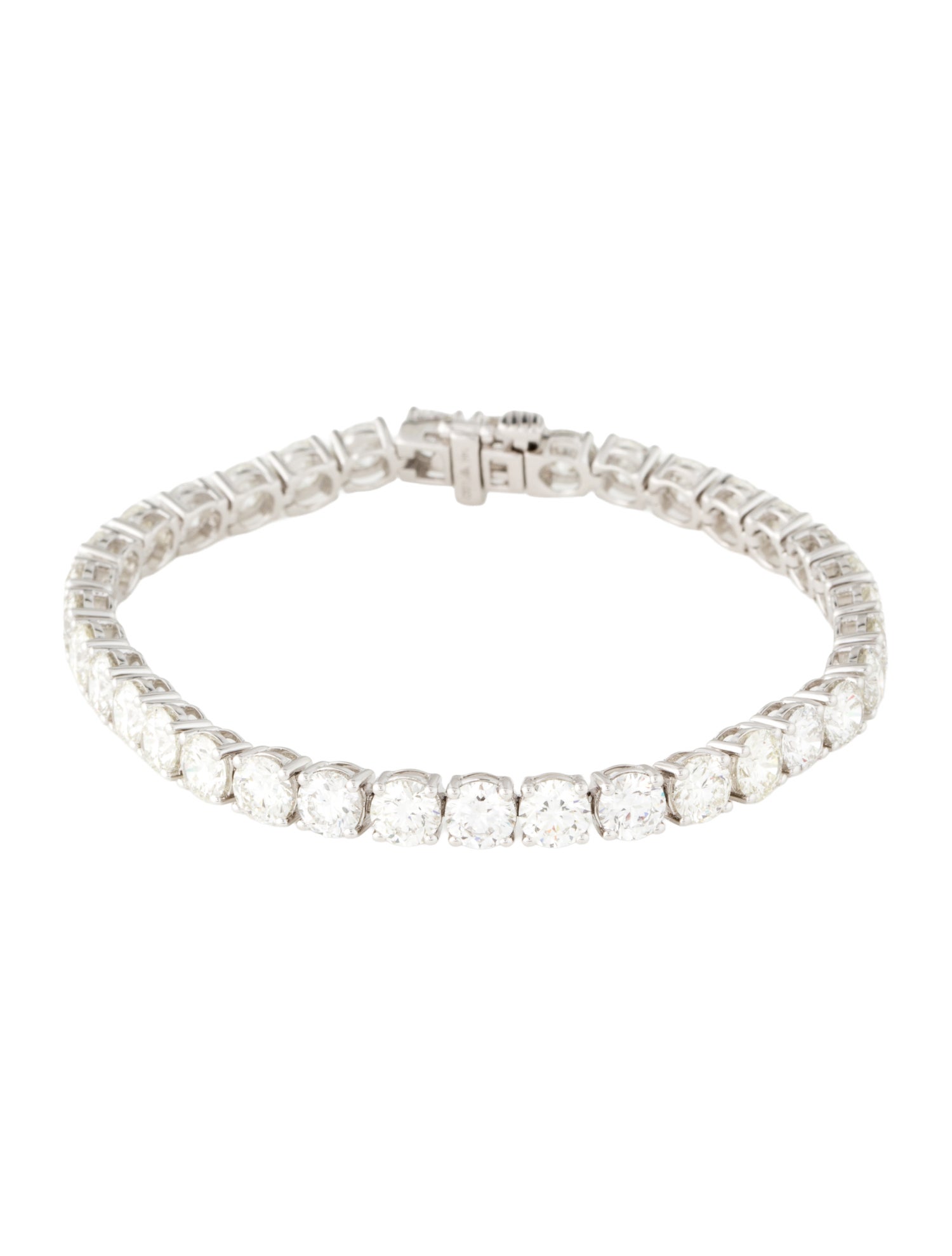 Bracelet 14K 15.06ctw Lab-Grown Diamond Link Bracelet