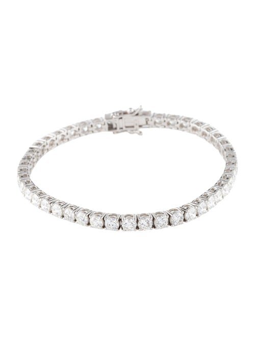 Bracelet 18K 8.64ctw Lab-Grown Diamond Tennis Bracelet