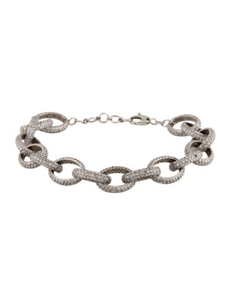 Bracelet 14K 8.62ctw Diamond Link Bracelet