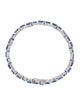 Bracelet 14K 15.29ctw Sapphire Link Bracelet