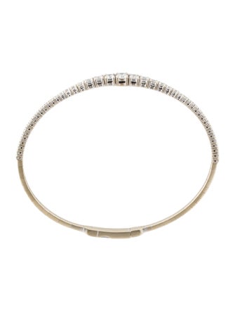 Bracelet 14K 1.07ctw Diamond Graduated Flexible Bracelet