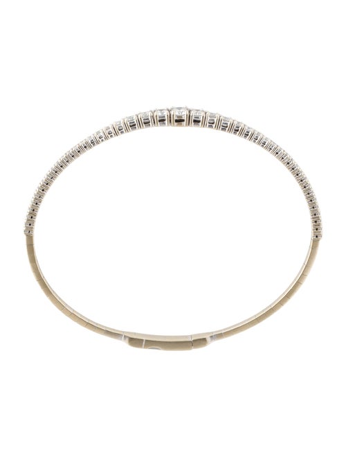 Bracelet 14K 1.07ctw Diamond Graduated Flexible Bracelet