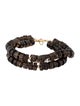 Bracelet Smoky Quartz Multistrand Beaded Bracelet