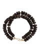 Bracelet Smoky Quartz Multistrand Beaded Bracelet