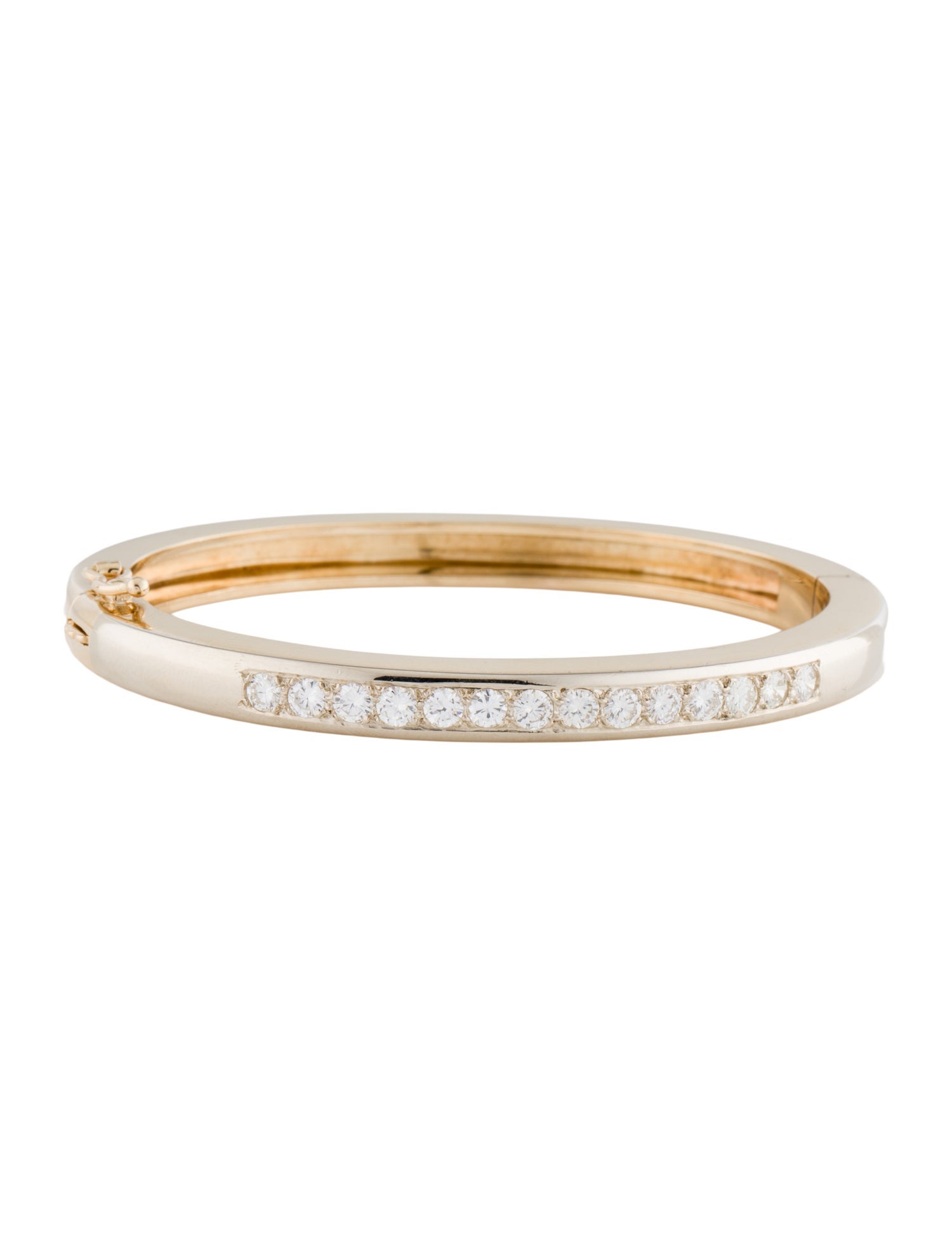 Bracelet 14K 1.68ctw Diamond Bangle