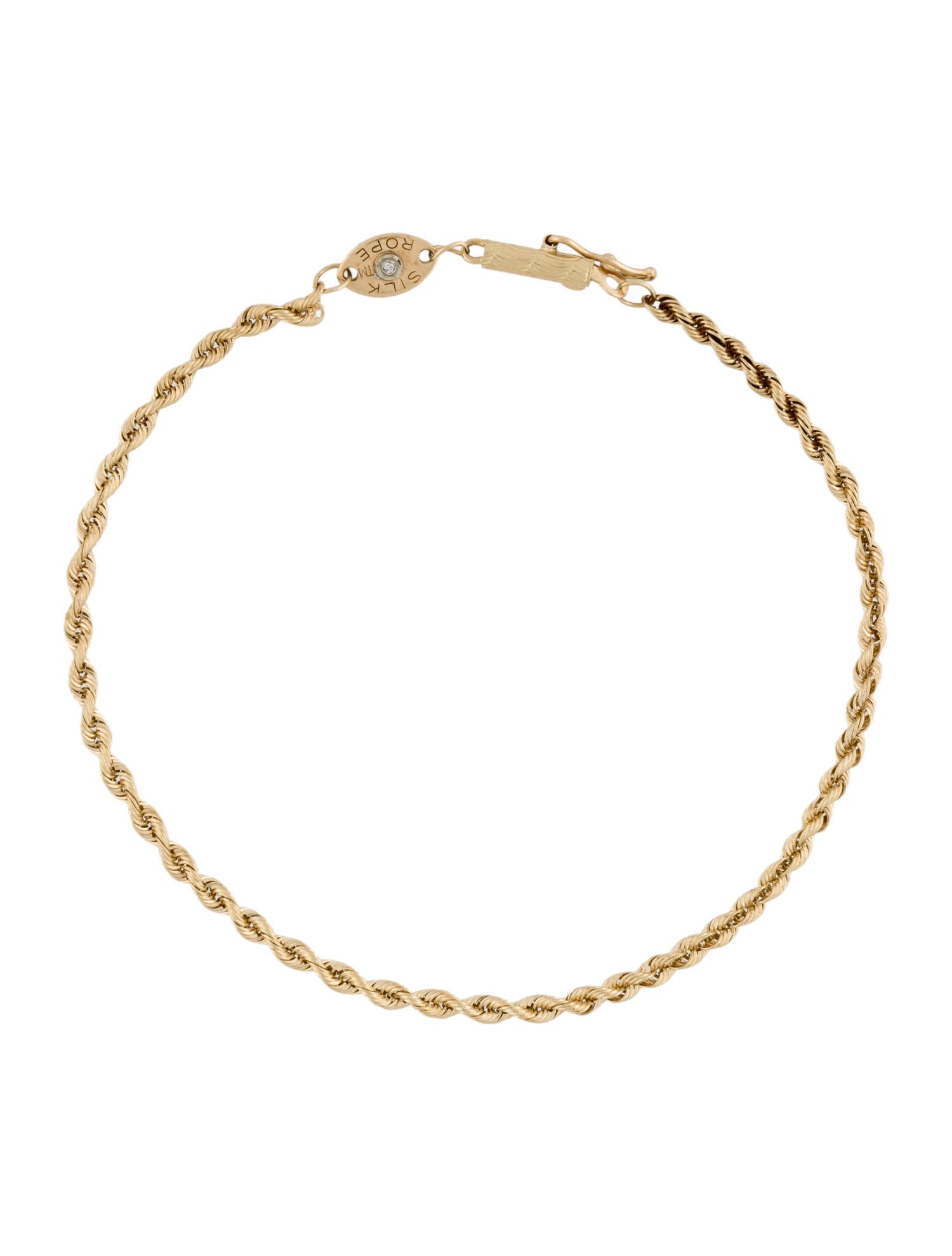 Bracelet 14K Rope Chain