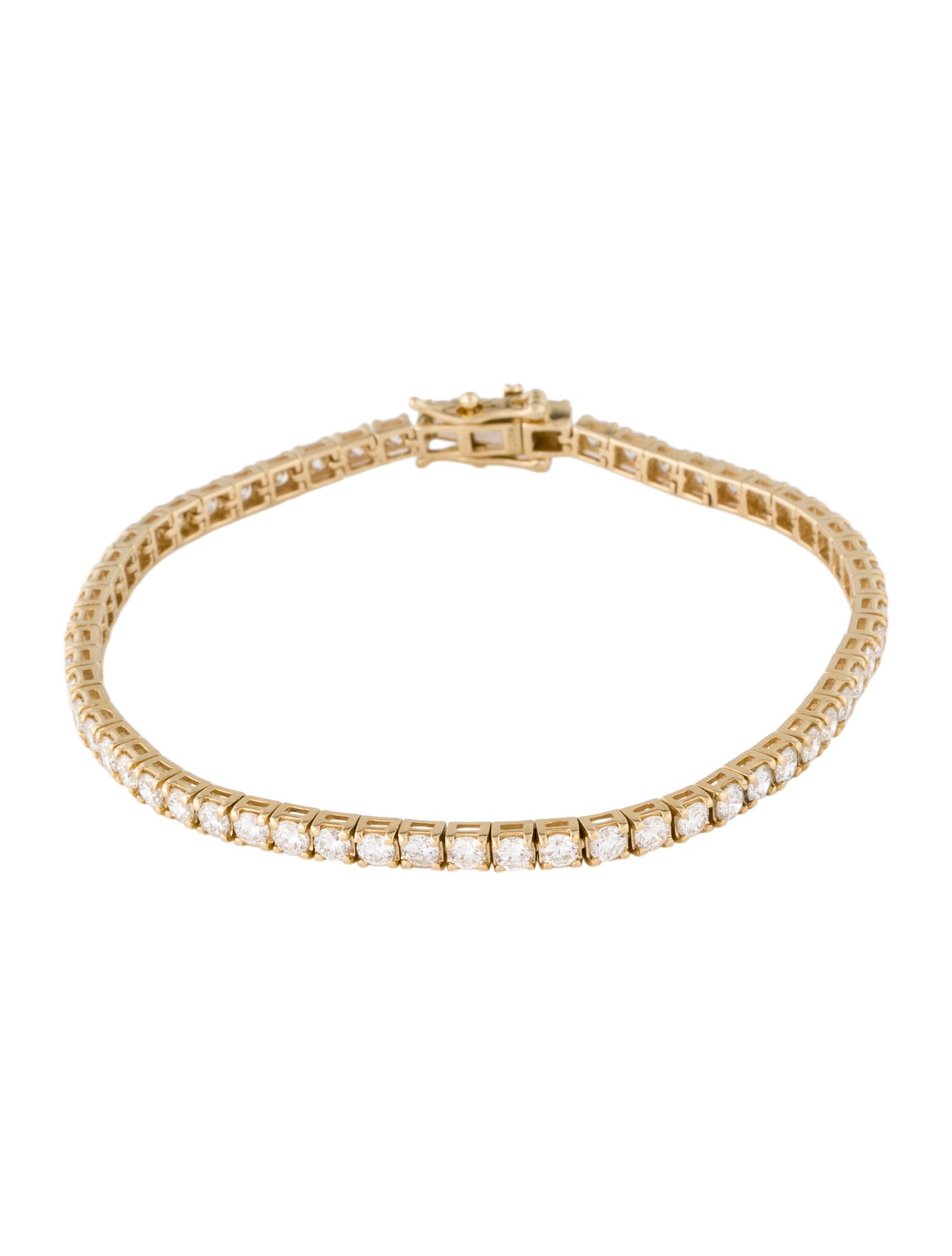 Bracelet 14K 5.00ctw Lab-Grown Diamond Link Bracelet
