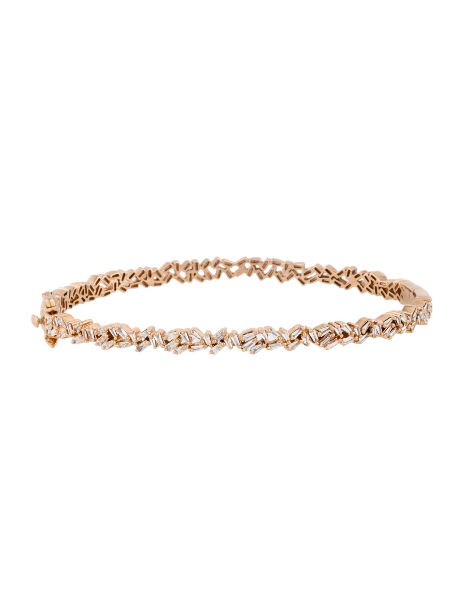 Bracelet 14K Diamond Bangle Bracelet
