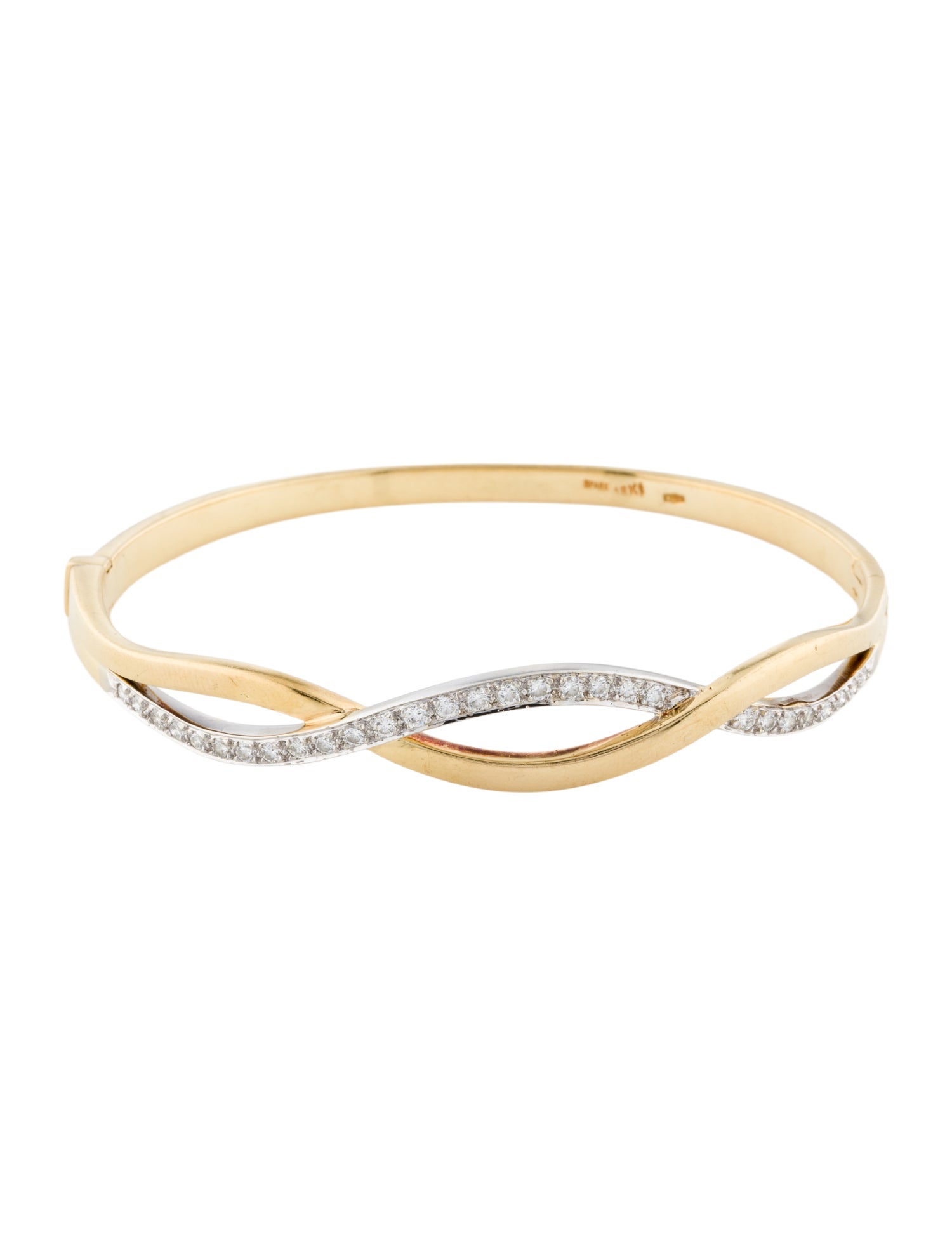 Bracelet 18K Diamond Bangle Bracelet