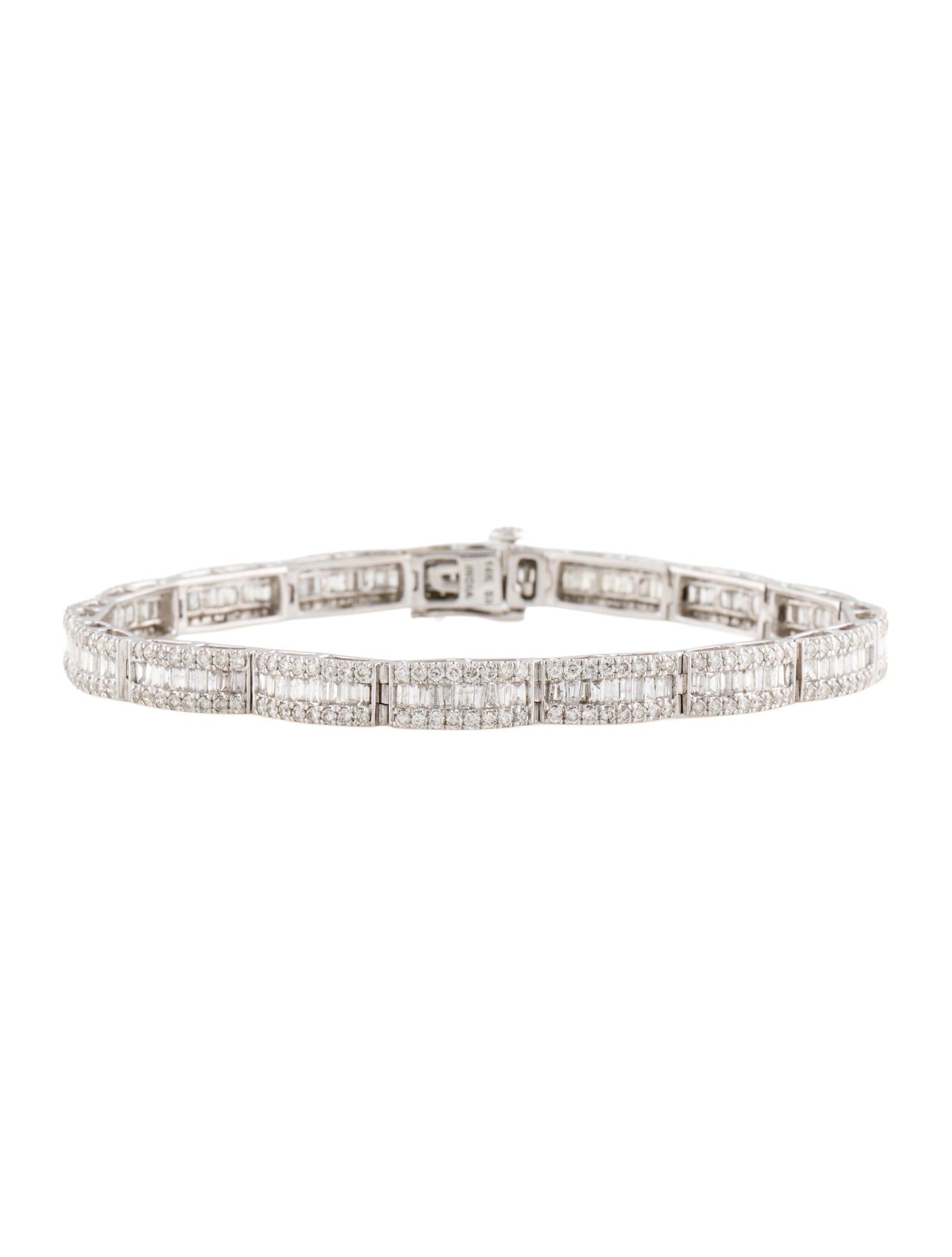 Bracelet 14K 6.35ctw Diamond Link Bracelet