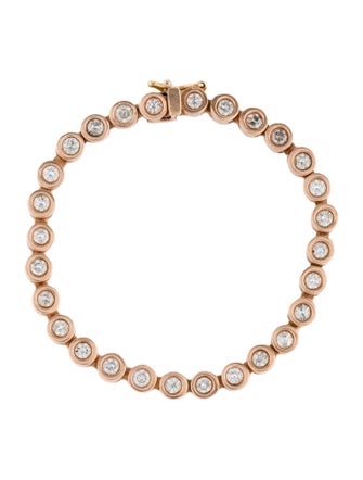 Bracelet 14K 3.90ctw Diamond Link Bracelet