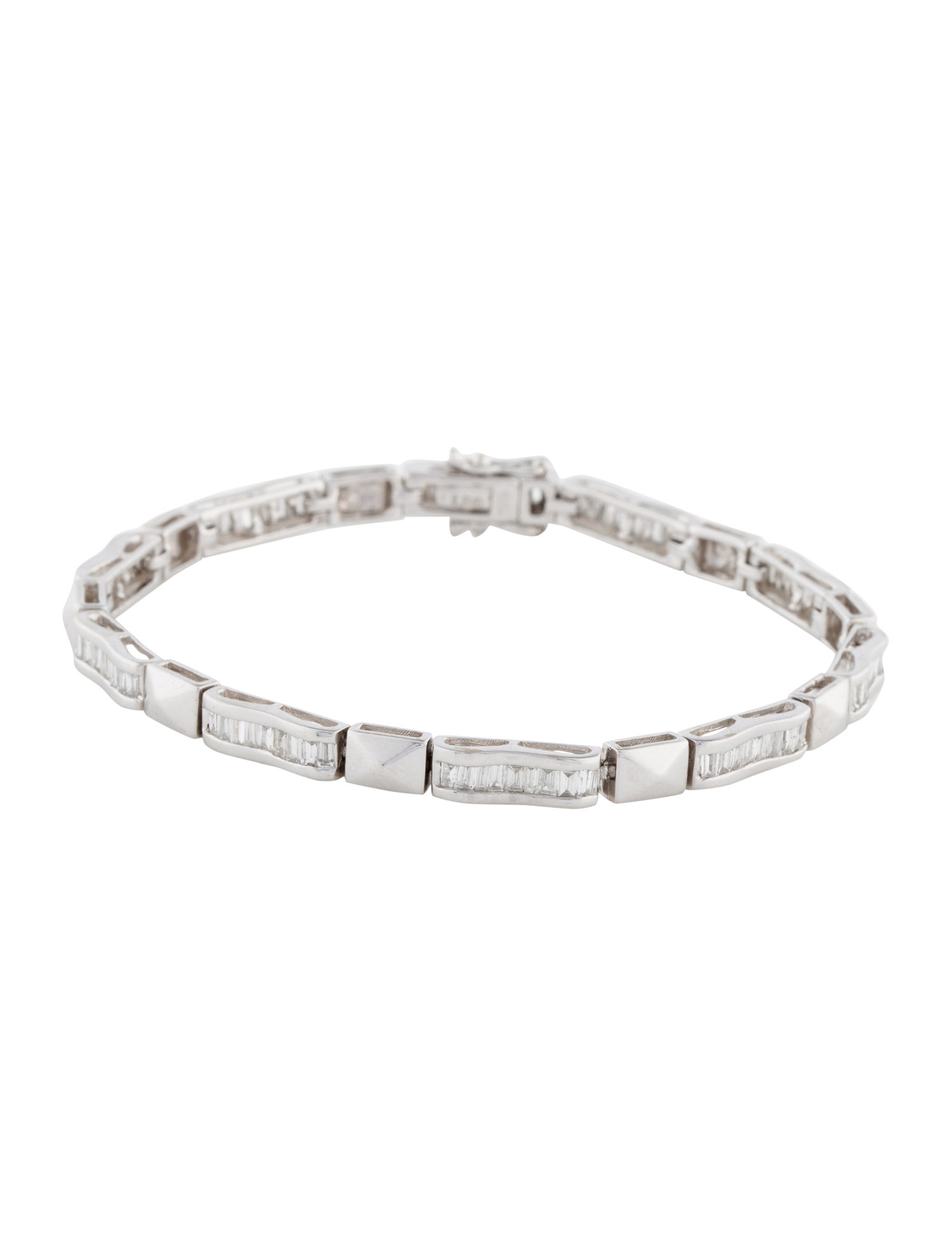 Bracelet 18K 1.86ctw Diamond Link Bracelet