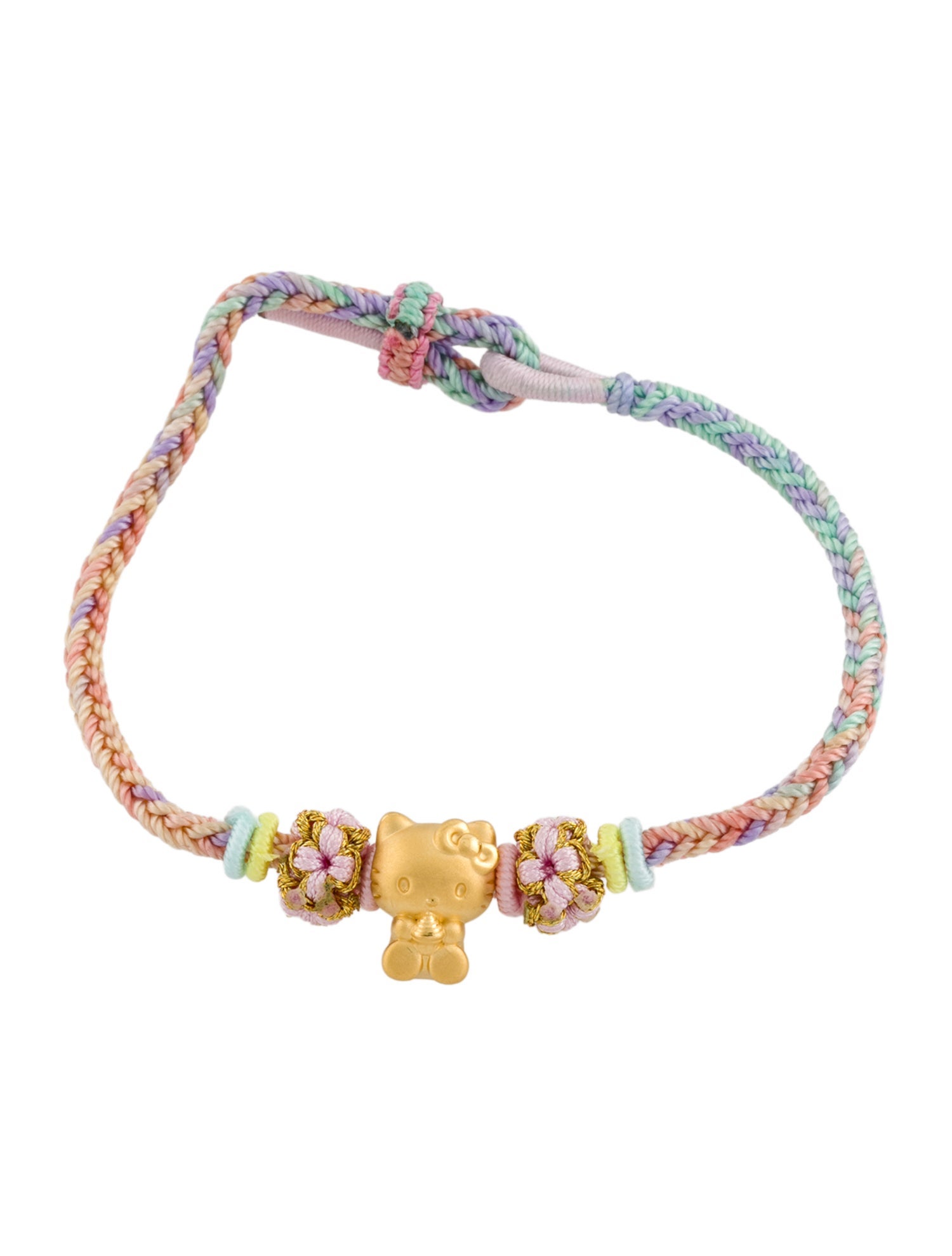 Bracelet 24K Hello Kitty Charm Adjustable