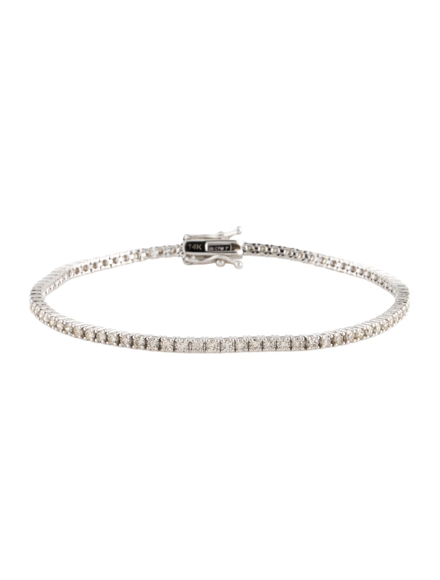 Bracelet 14K 2.00ctw Diamond Tennis Link Bracelet