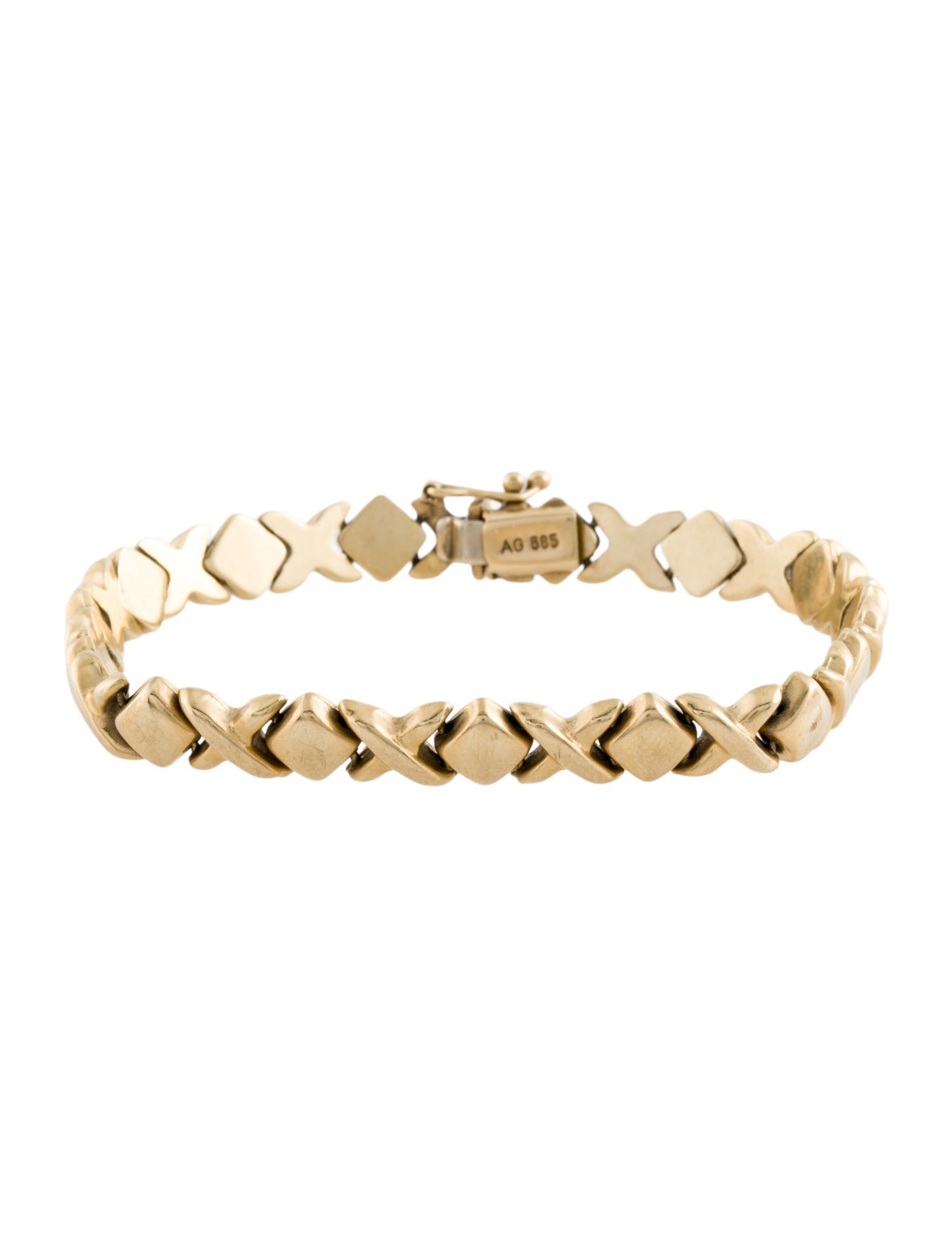 Bracelet 14K X Link Bracelet