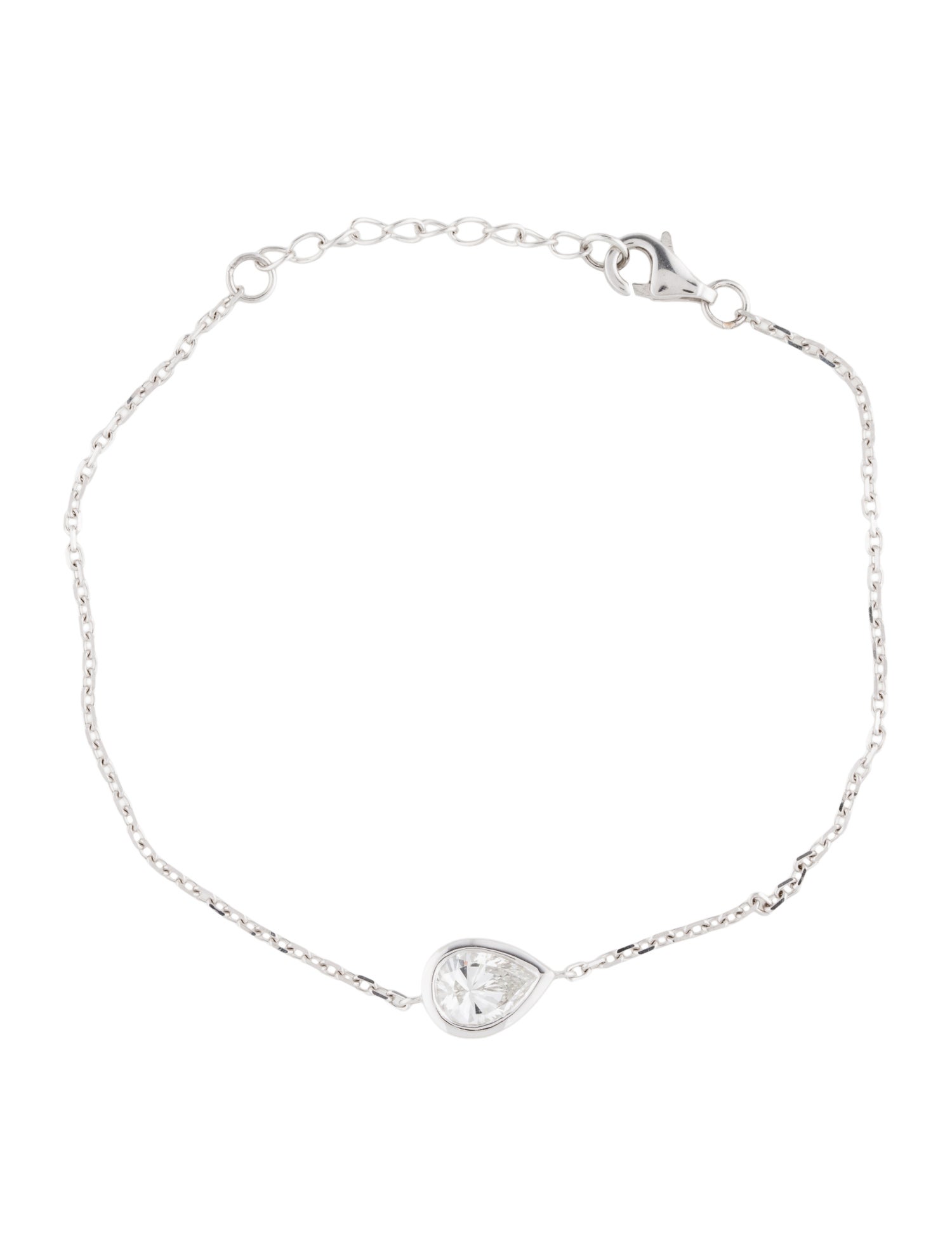 Bracelet 14K Diamond Station Bracelet