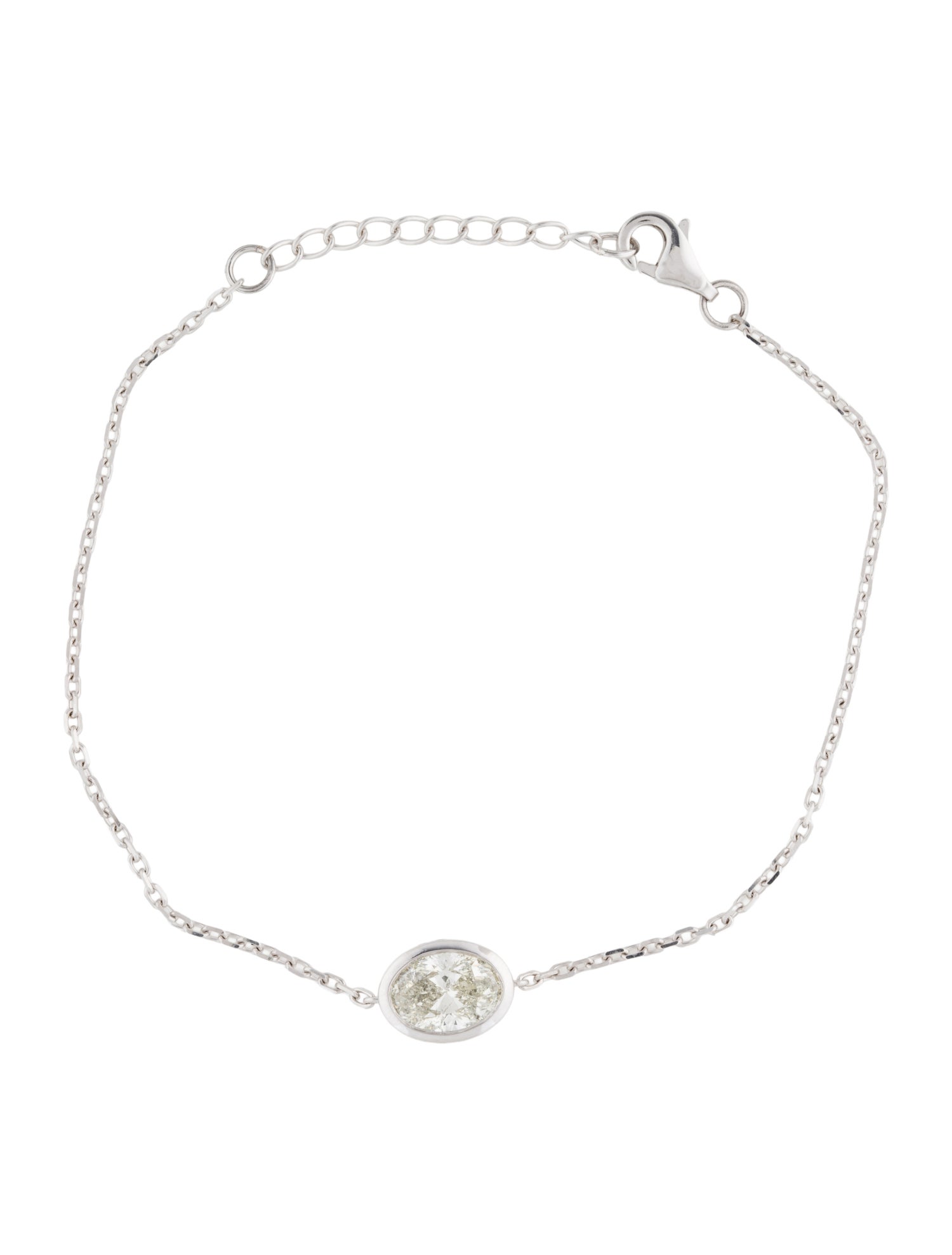 Bracelet 14K Diamond Station Bracelet