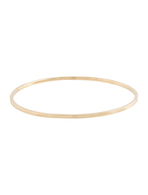 Bracelet 14K Round Bangle Bracelet