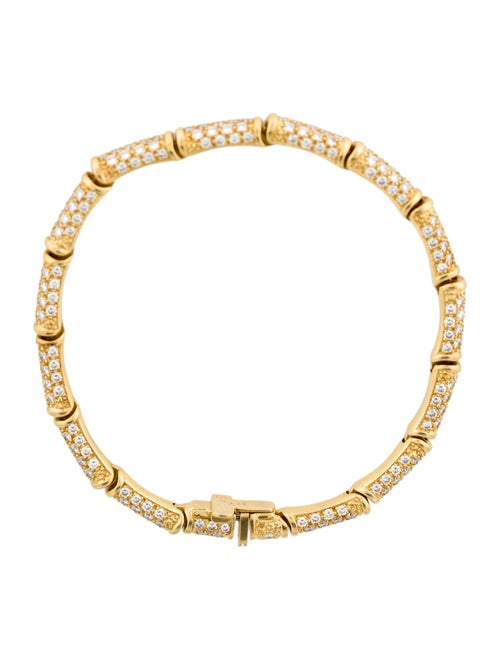Bracelet 18K 4.79ctw Diamond Link Bracelet