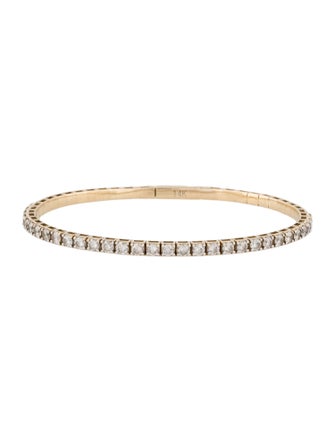 Bracelet 14K 2.85ctw Diamond Bangle Bracelet