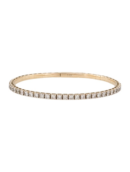 Bracelet 14K 2.85ctw Diamond Bangle Bracelet