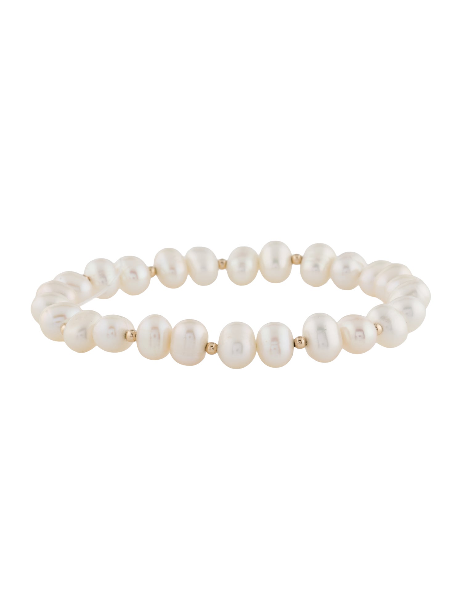Bracelet 14K Pearl Bead Strand