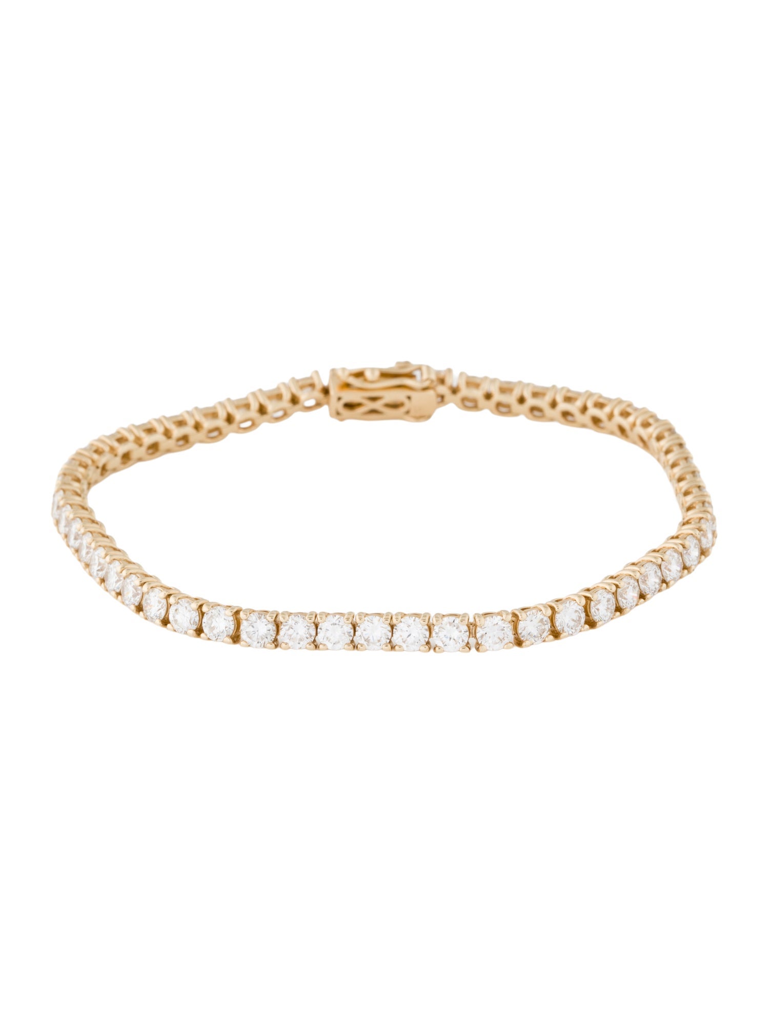 Bracelet 14K 6.00ctw Lab-Grown Diamond Tennis Bracelet