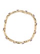 Bracelet 14K 2.88ctwTanzanite & Diamond Link Bracelet