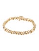 Bracelet 14K 3.15ctw Diamond X Link Bracelet