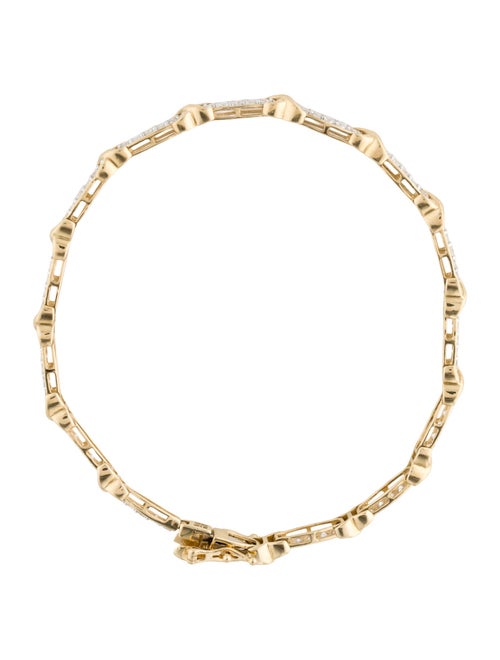 Bracelet 14K 2.00ctw Lab-Grown Diamond Link Bracelet
