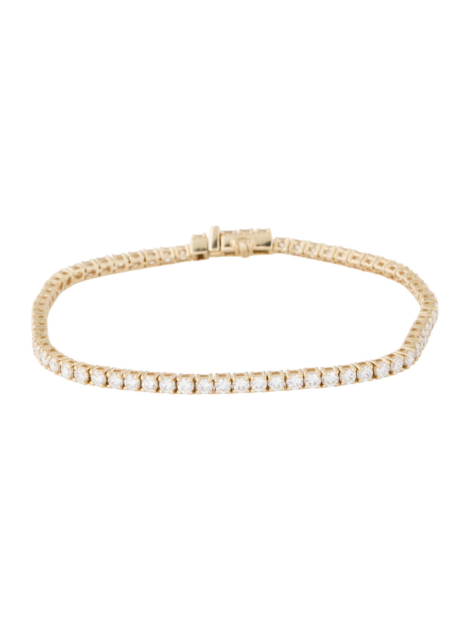 Bracelet 14K 4.00ctw Lab-Grown Diamond Tennis Bracelet
